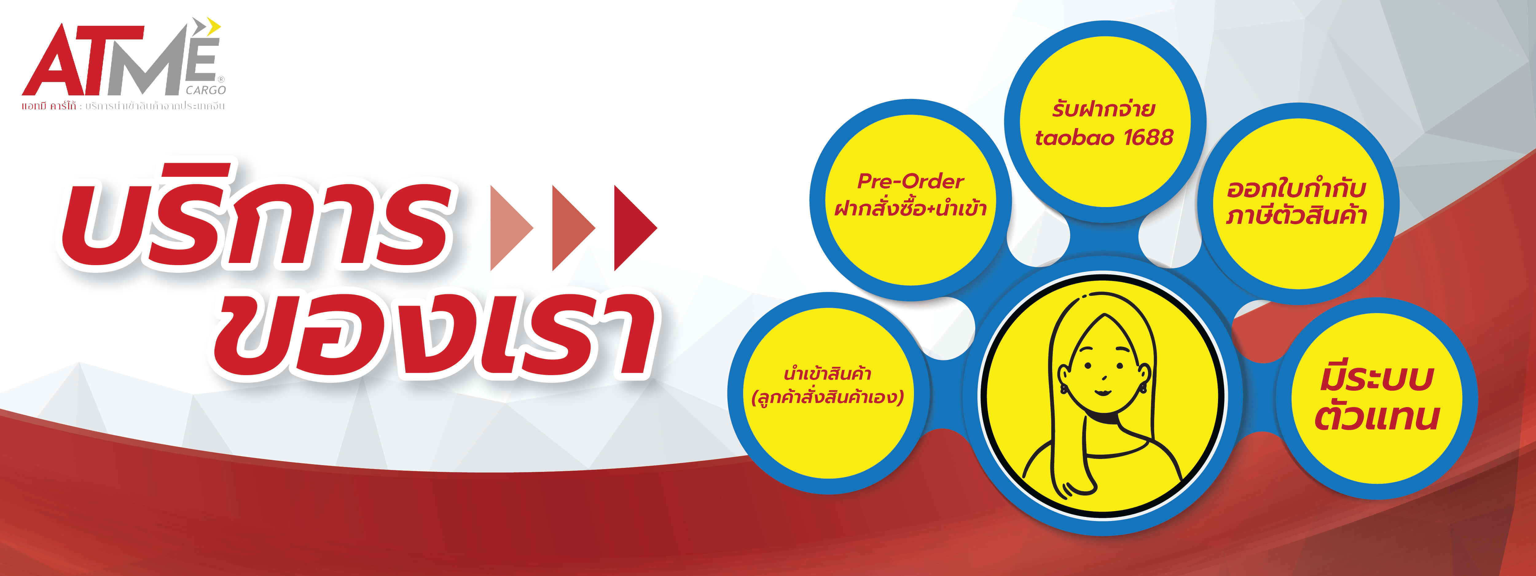 บริการของ ATME CARGO