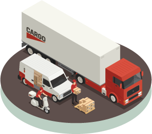 นำเข้าทางรถ